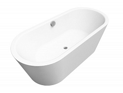 Ванна, Kaldewei, Meisterstück Classic Duo Oval, шгв 1700*750*470, Perl-Effekt, цвет-белый