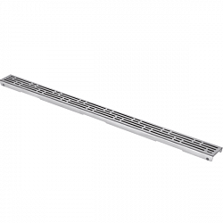 Дизайн-решетка, TECE, TECEdrainline basic 1500, цвет-матовая нержавеющая сталь