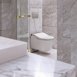 Toto RP, TCF801CG#NW1, сиденье с микролифтом 39.1x57.9xh10.8 см, с пультом, цвет белый глянцевый