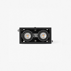 Встраиваемый светильник с рамкой Nano Colin-2 черный 14-26W 3000K 56°