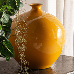 Ваза Vical Mostaza 25858, из керамики, цвет горчичный