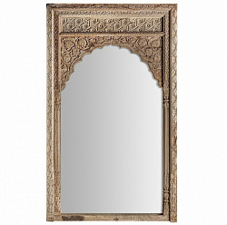 Зеркало Vical Argeen 29975, 140х12хh240 см, из массива тика, коричневый