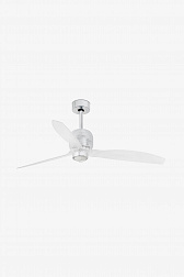 Потолочный вентилятор с освещением Deco Fan LED хром