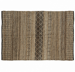 Ковер Vical Kelia 31144, 300х200 см, из хлопка, цвет коричнево-черный