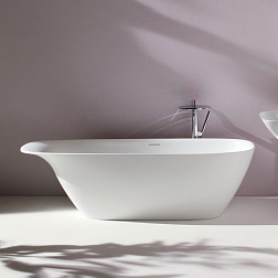 Laufen Ino, ванна отдельностоящая 180х80хh52 см, Sentec, цвет белый матовый