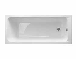Duravit D-Code, ванна встраиваемая 170х70хh42 см, слив в области ног, 
цвет белый глянцевый