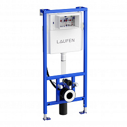 Laufen Lis, система инсталляции для подвесного унитаза, с трубой для подачи воды
