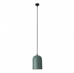 Подвесной светильник Aromas del Campo Copo C1085, зеленый плафон, черный матовый