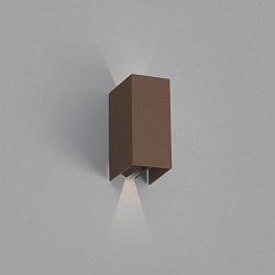 Уличное Blind бра коричневое LED 6W 3000K
