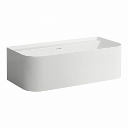 Laufen Sonar, ванна пристенная 160х81.5хh53.5 см, Sentec, цвет белый матовый