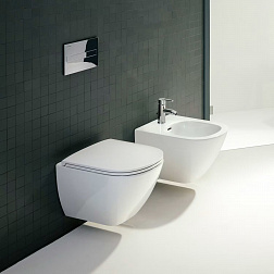 Laufen Lua 8.2008.3.0, подвесной безободковый унитаз 36x52 см (без сиденья), цвет белый глянцевый