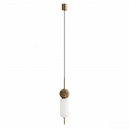 Подвесной светильник Aromas del Campo Anet C1206, коричневый мрамор, бронза