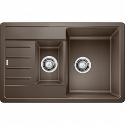 Blanco Legra 6S Compact, 521307, встраиваемая сверху кухонная мойка 78х50хh19 см, цвет кофе