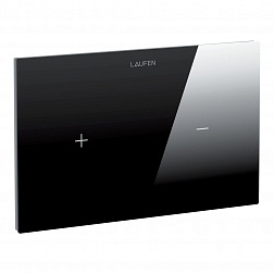 Laufen Lis AW4, панель смыва электронная, 2 режима, цвет черный глянцевый