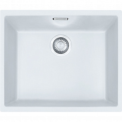 Franke Sirius SID 110-50, встраиваемая снизу кухонная мойка 52.5х44хh20 см, цвет белый
