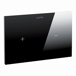 Laufen Lis AW4, панель смыва электронная, 2 режима, цвет черный глянцевый