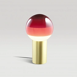 Настольный светильник Dipping Light M Burgundy-матовая латунь