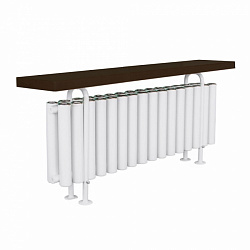 КЗТО Радиатор-скамейка КЗТО Завалинка Гармония 2-300-16 доска №6
