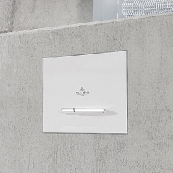 Клавиша смыва Villeroy&Boch ViConnect 92218068, механическая, белый глянцевый