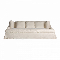 Диван Vical Kemence 33012, 250х175хh92 см, ножки из массива сосны, бежевый полиэстер