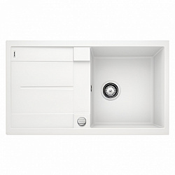 Кухонная мойка Blanco METRA 5 S с клапаном-автоматом белый 513037