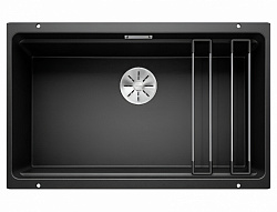 Blanco Etagon 700-U, 525891, встраиваемая снизу кухонная мойка 73х46хh20 см, цвет черный матовый