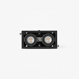 Встраиваемый светильник с рамкой Nano Colin-2 черный 14-26W 3000K 56°