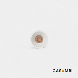 Tulipa Белый встраиваемый точечный светильник 10Вт 36° 3000K CRI90 Casambi