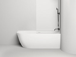 Salini Sofia Corner, ванна пристенная правая 170х85хh59 см, S-Sense, цвет белый глянцевый