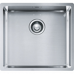 Franke Box BXX 210–45, встраиваемая (3 варианта) кухонная мойка 49х45хh20 см, цвет полированная сталь