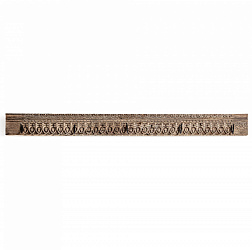 Вешалка для одежды Vical Cain 32689, из массива тика, коричневый