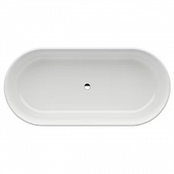Laufen Val, ванна отдельностоящая 160х75хh52 см, Sentec, цвет белый матовый