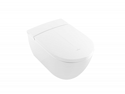 Унитаз, Villeroy&Boch, Viclean, подвесной, шгв 385*595*360, CeramicPlus, цвет-Glossy Black