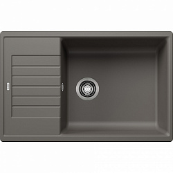 Blanco Zia XL 6S Compact, 527397, встраиваемая сверху кухонная мойка 78х50хh19 см, цвет вулканический серый