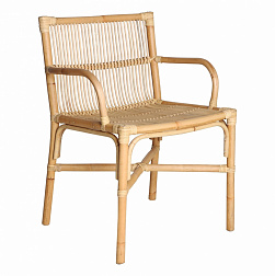 Обеденный стул Vical Tandag 31821, 57х50хh81 см, сиденье и ножки из ротанга, цвет натуральный