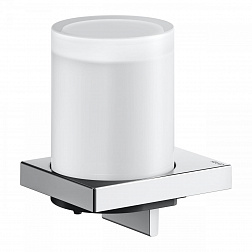 Keuco Edition 90 Square, подвесной дозатор из хрусталя, цвет хром