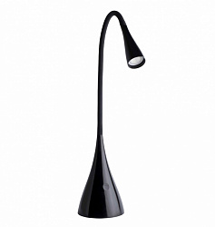 Настольная лампа Faro Lena 52058, с диммером, черный матовый/черный глянцевый