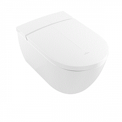 Унитаз, Villeroy&Boch, Viclean, подвесной, шгв 385*595*360, CeramicPlus, цвет-альпийский белый