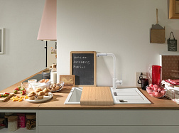 Franke Smart, разделочная доска 28х53.2хh3.3 см, для кухонной мойки, из бамбука