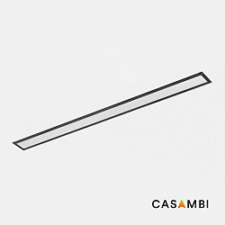 Встраиваемый светильник VIA EVO 1140 48W TW черный CASAMBI PRISMA