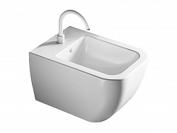 Hatria Bianca, подвесное биде 52х36хh30.5 см, цвет белый глянцевый