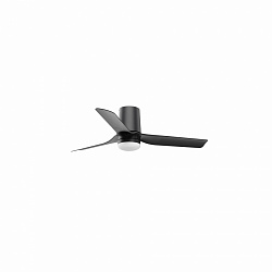 Потолочный вентилятор MINI PUNT TUB S LED Ш900mm черный 3 PAL черный 10W CCT