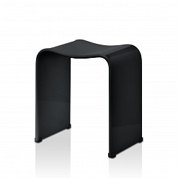 Decor Walther Universal, напольный cтул из акрила 41 см, цвет черный глянцевый