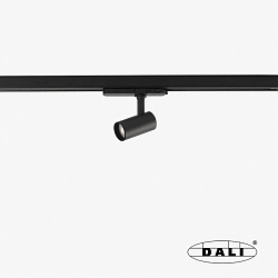 Трековый светильник Fost Черный Ø50 15W 35° 4000K CRI90 DALI
