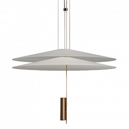 Подвесной светильник Vibia Flamingo 1510, Ø70 см, золото