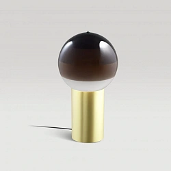 Настольный светильник Dipping Light M шоколадный-матовая латунь