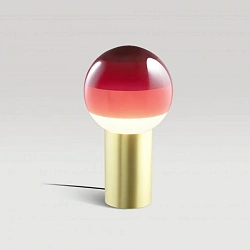 Настольный светильник Dipping Light M Burgundy-матовая латунь