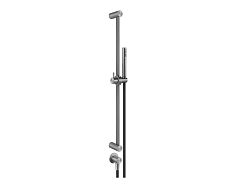 * Душевой гарнитур, Gessi, Shower316, цвет -Steel Brushed