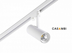 Трековый светильник Fuga MEDIUM белый LED PEARL WHITE 21W 3100K 24є C