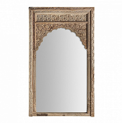 Зеркало Vical Argeen 29976, 103х12хh205 см, из массива тика, коричневый